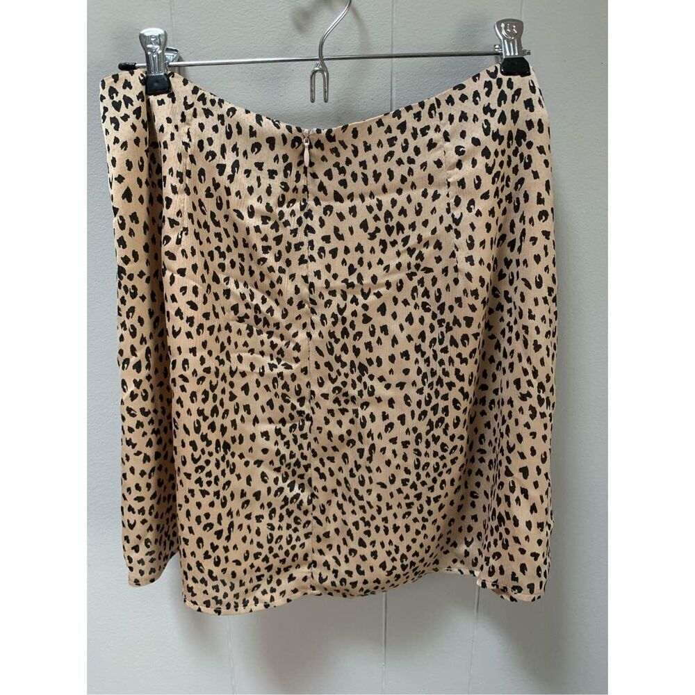 NWT! Princess Polly Leopard Print Dana Mini Skirt size 12 - Picture 5 of 7
